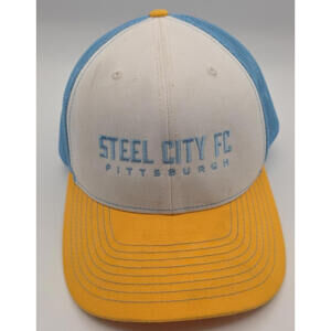 Steel City FC Pittsburgh Blue Baseball Cap Hat / Richardson / One Size - Used